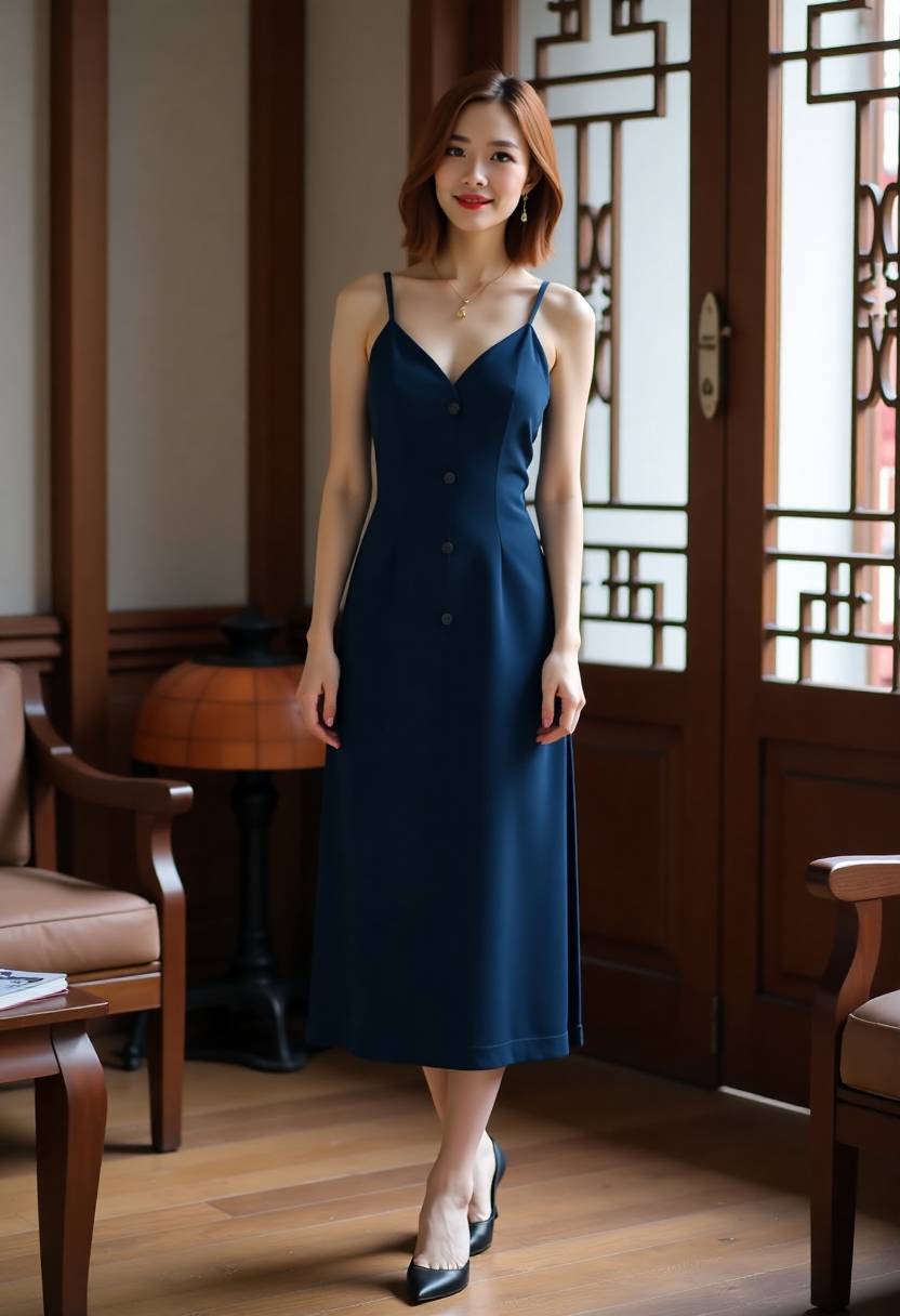 她点了头